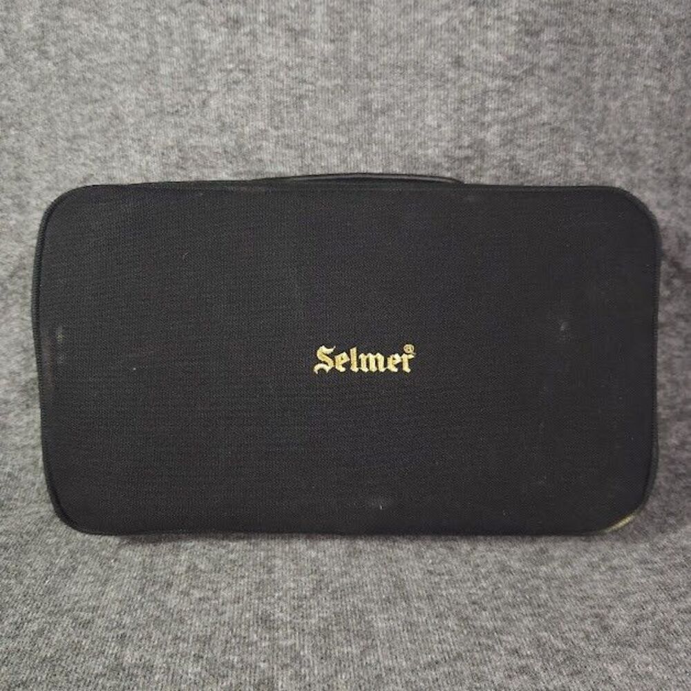 SELMER 5025 Bb Clarinet Case Preowned Canvas Hardcase No Interior Lining